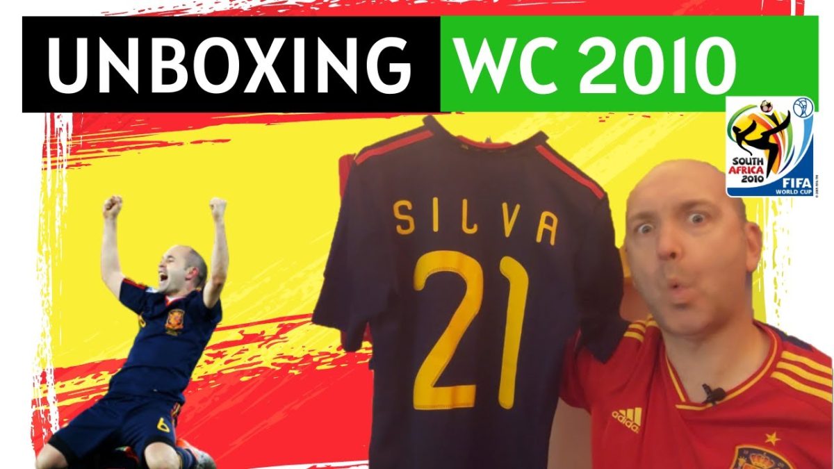 UNBOXING 🎁 ¡Una camiseta de los ganadores de la Copa del Mundo 2010!